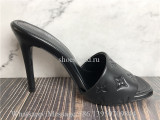 Louis Vuitton Revival Mule Black Slide Sandals