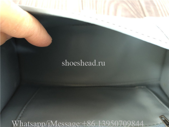Original Balenciaga Blue Small Hourglass Bag