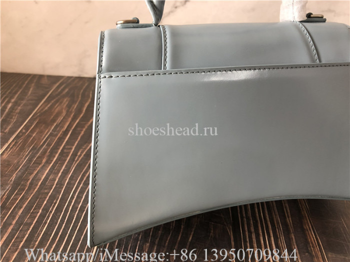 Original Balenciaga Blue Small Hourglass Bag