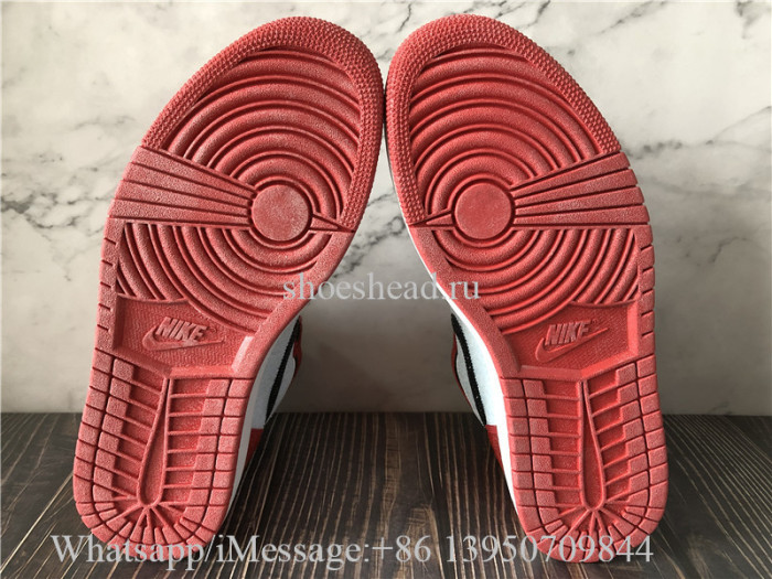 Air Jordan 1 Retro High High Red Dior Glitter