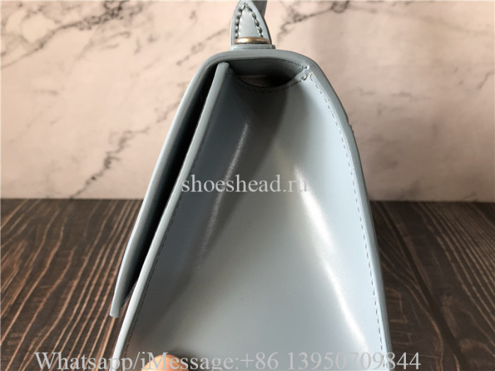 Original Balenciaga Blue Small Hourglass Bag