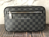 Original Louis Vuitton Pochette Kasai Clutchback Damier Graphite N41664