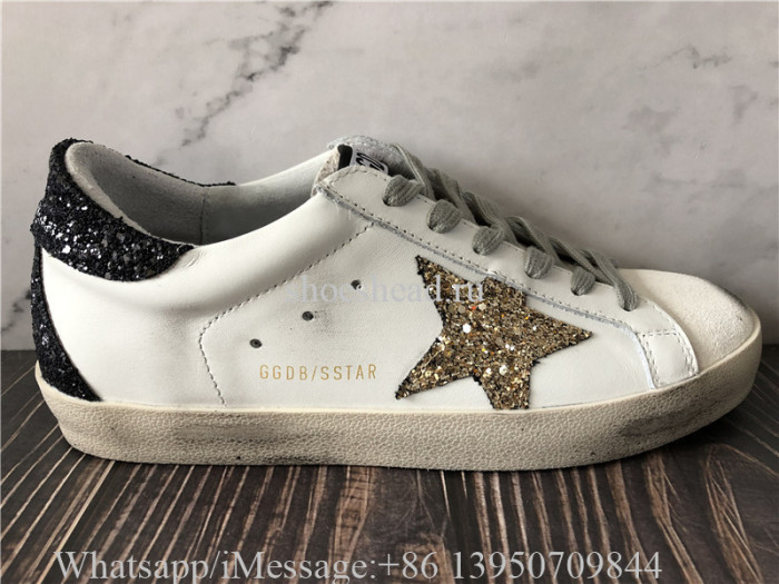 Golden Goose Star-Patch Lace-up Sneakers