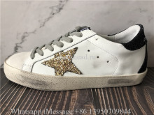 Golden Goose Star-Patch Lace-up Sneakers
