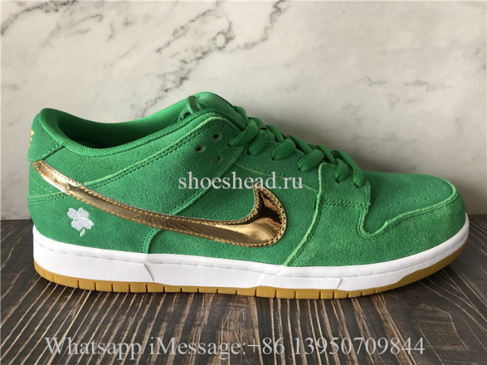 Nike SB Dunk Low St Patricks Day Green