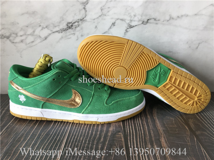 Nike SB Dunk Low St Patricks Day Green