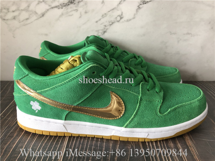 Nike SB Dunk Low St Patricks Day Green