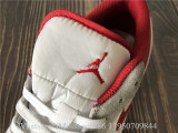 Air Jordan 1 Retro Low Grey Suede Red