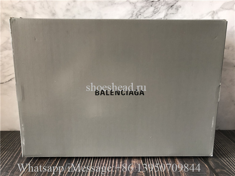 Balenciaga Triple S  Allover Logo Sneaker White Black Fluo Pink
