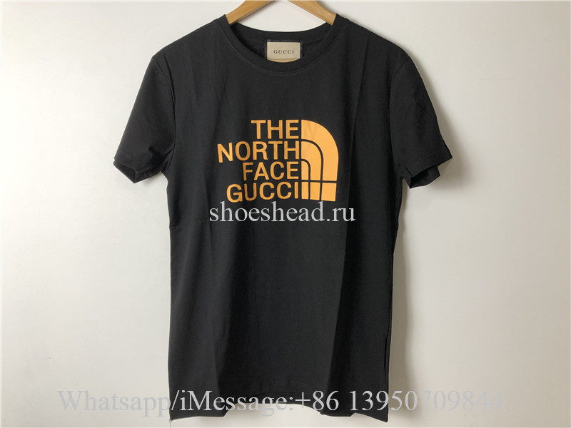 Gucci x The North Face Black Tee