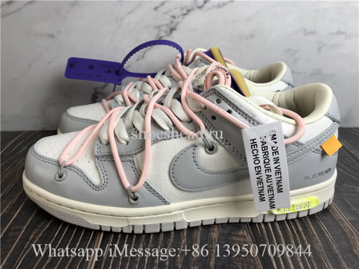 Off White x Nike  Dunk Low Lot 24 Of 50