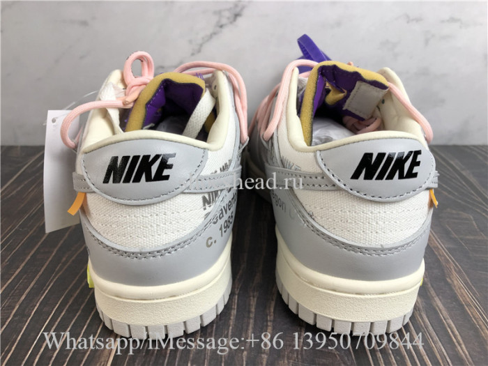 Off White x Nike  Dunk Low Lot 24 Of 50