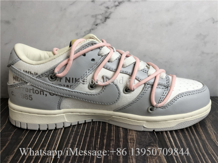 Off White x Nike  Dunk Low Lot 24 Of 50