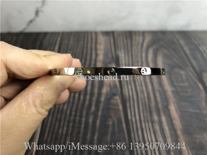 Cartier Love Bracelet Pure Silver Thin