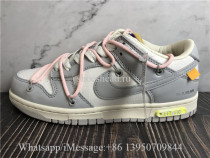 Off White x Nike  Dunk Low Lot 24