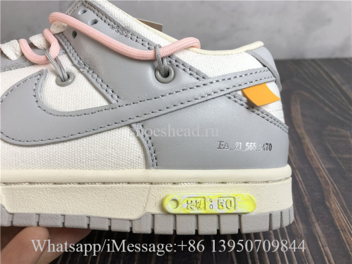 Off White x Nike  Dunk Low Lot 24 Of 50