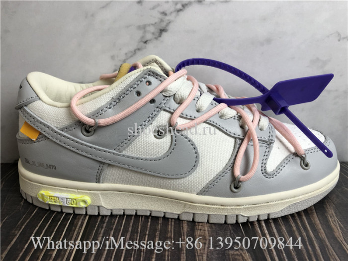 Off White x Nike  Dunk Low Lot 24 Of 50