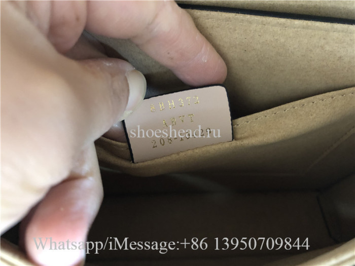 Original Fendi Kan I Bag Zucca Embossed Leather Medium