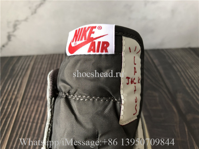 Super Quality Travis Scott x Air Jordan 1 Low Reverse Mocha