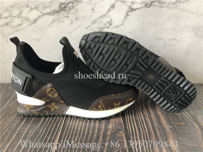 Louis Vuitton Run Away Sneaker Brown Leather