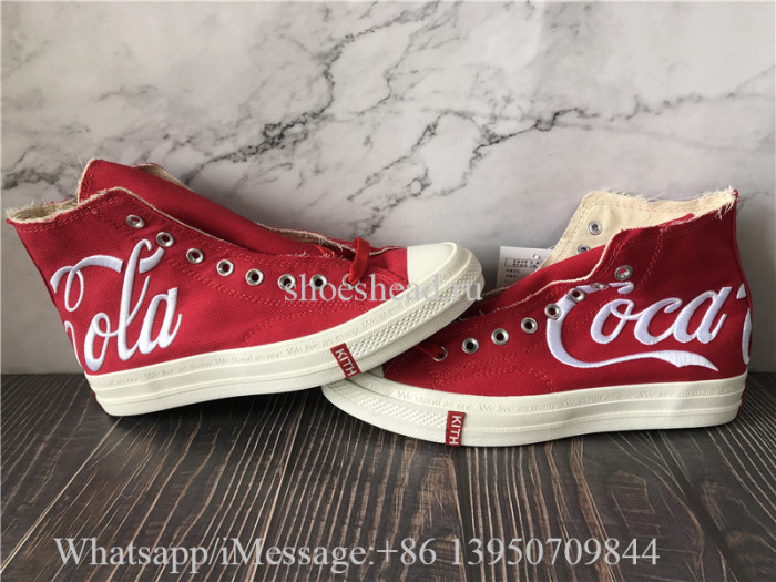 Kith x Coca-Cola x Converse Chuck Taylor 1970 Red
