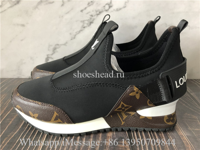 Louis Vuitton Run Away Sneaker Brown Leather