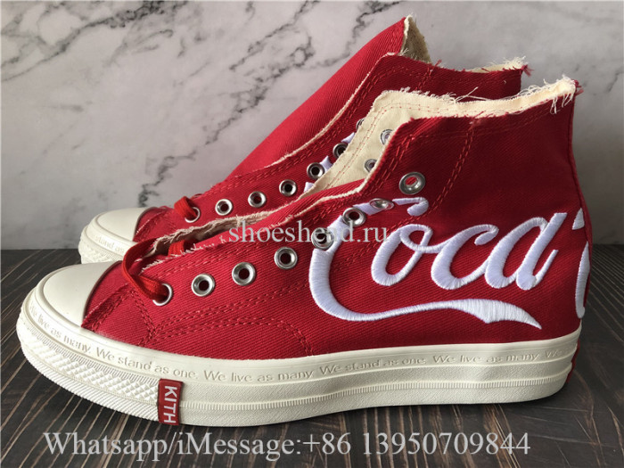 Kith x Coca-Cola x Converse Chuck Taylor 1970 Red