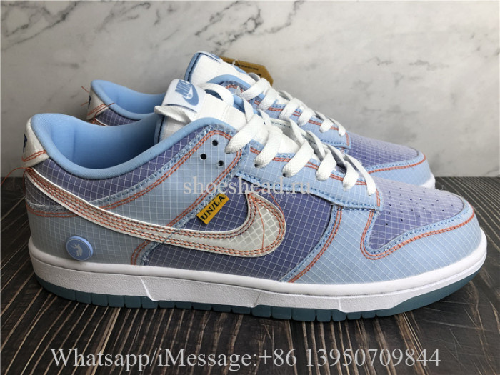 Union La x Nike Dunk Low Passport Pack Psychic Blue