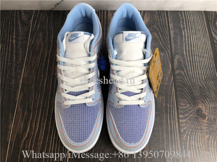 Union La x Nike Dunk Low Passport Pack Psychic Blue