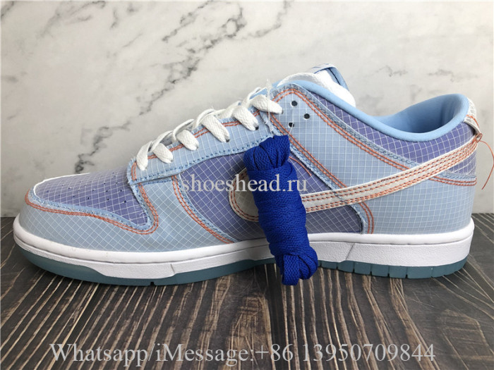 Union La x Nike Dunk Low Passport Pack Psychic Blue
