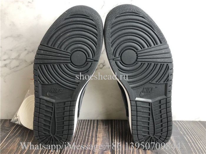 Travis Scott x Air Jordan 1 Retro Low Black Grey White