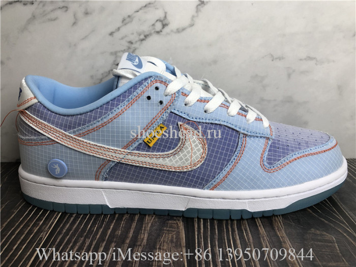 Union La x Nike Dunk Low Passport Pack Psychic Blue