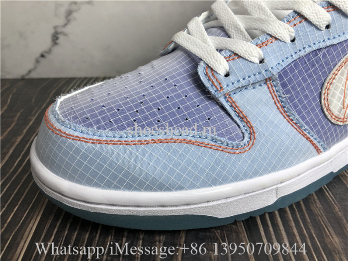 Union La x Nike Dunk Low Passport Pack Psychic Blue