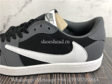 Travis Scott x Air Jordan 1 Retro Low Black Grey White