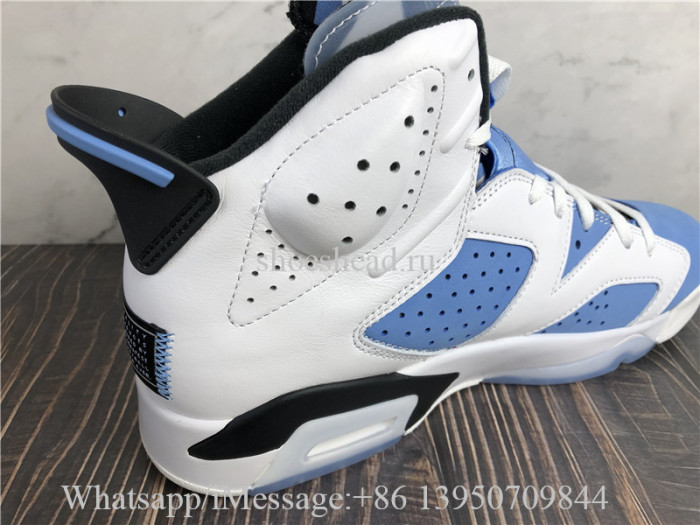 Air Jordan 6 Retro University Blue UNC