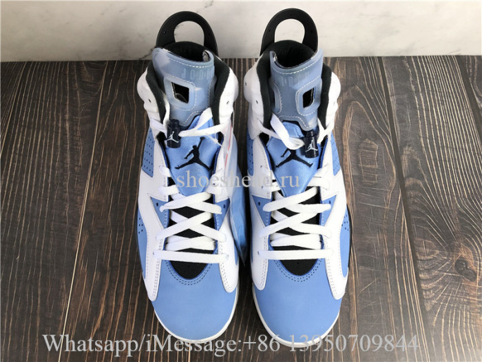 Air Jordan 6 Retro University Blue UNC
