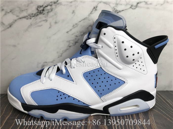 Air Jordan 6 Retro University Blue UNC