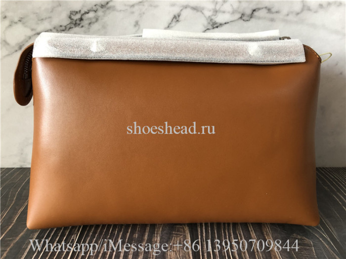 Original Fendi By The Way Medium Leather Boston Bag Beige