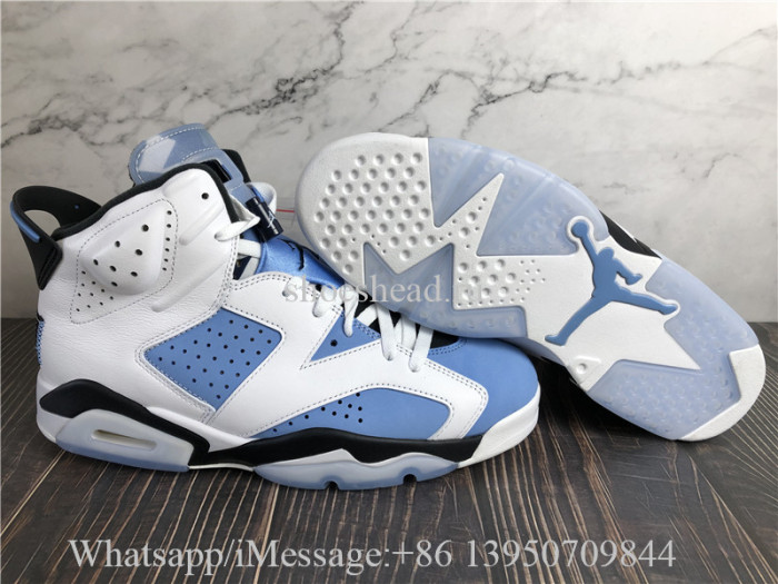Air Jordan 6 Retro University Blue UNC