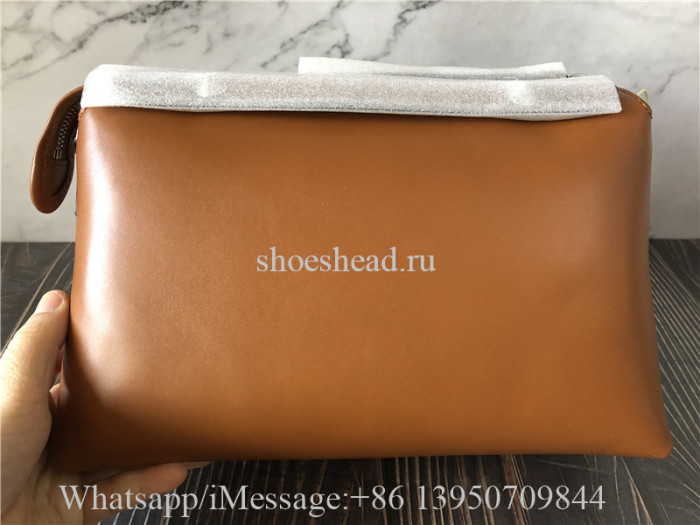 Original Fendi By The Way Medium Leather Boston Bag Beige