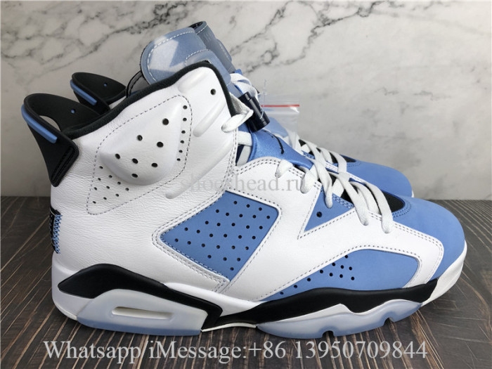 Air Jordan 6 Retro University Blue UNC