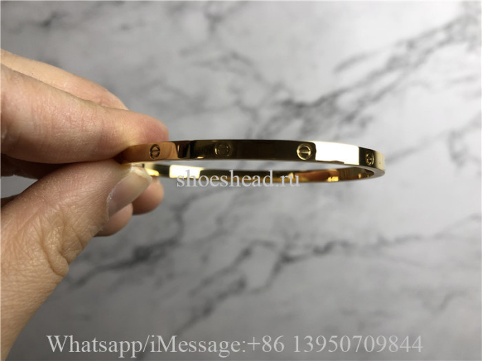 Cartier Love Bracelet Pure Gold Thin