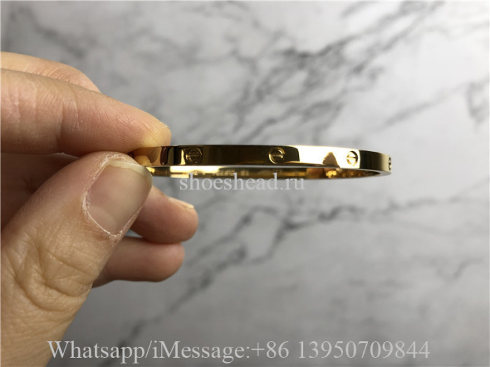 Cartier Love Bracelet Pure Gold Thin