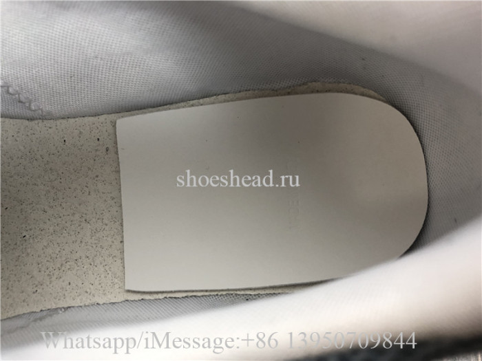 Super Quality Christian Dior B22 Sneaker Grey Calfskin Technical Knit White Blue