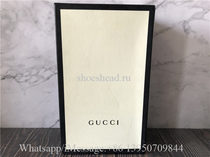 Gucci Mens Black Jordaan Jacquard Velvet Loafer