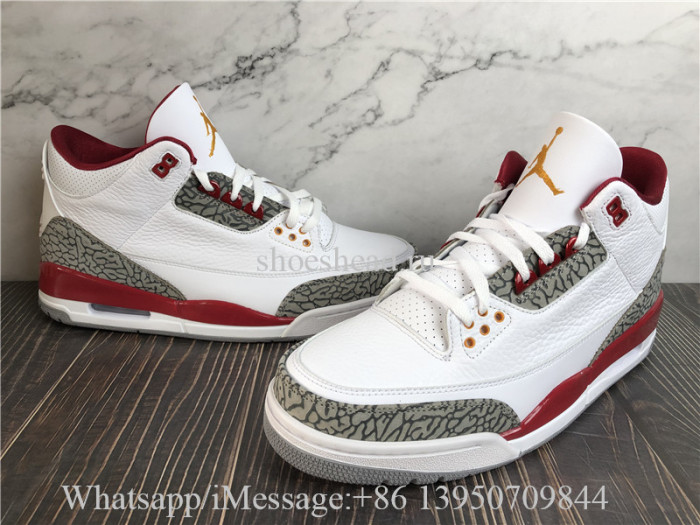 Air Jordan 3 Retro Cardinal Red