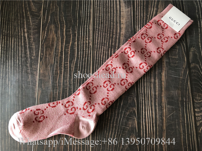 Gucci GG Knitted Socks Pink