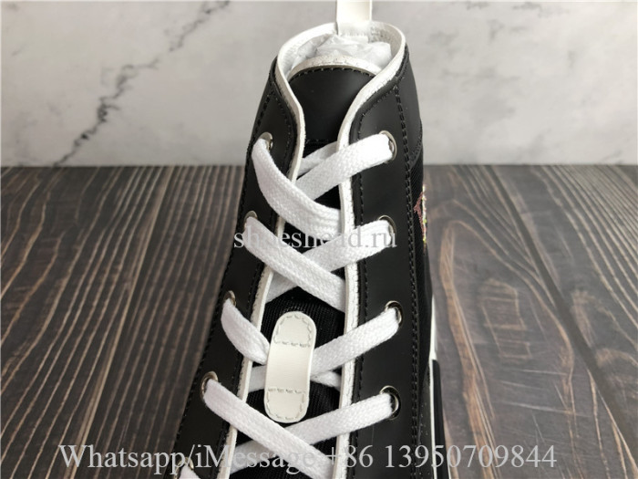 Dior B23 High Top Black Oblique