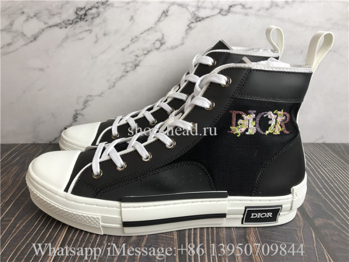 Dior B23 High Top Black Oblique