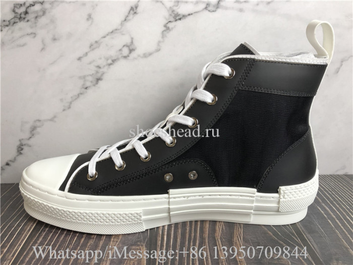Dior B23 High Top Black Oblique